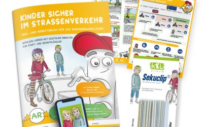 Wir unterstützen Kinder bei ihrer sicheren Teilnahme am Straßenverkehr